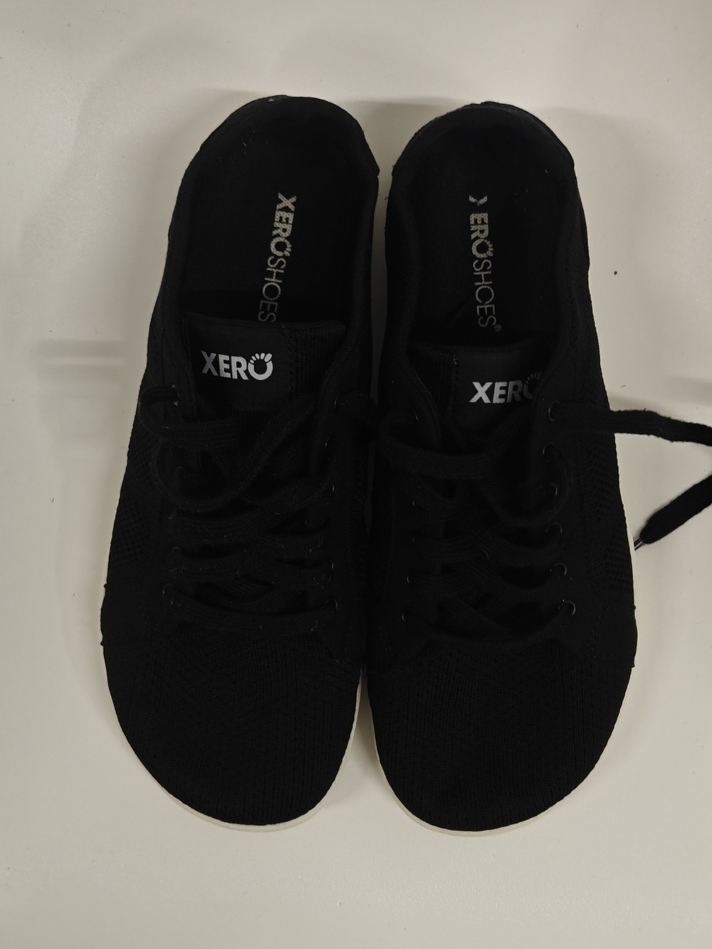 Xero Shoes Dillon Barefoot Sneakers Men’s Size 11 Black Knit Zero Drop Lightweig